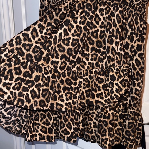 Michael Kors Animal Print Long Sleeve Dress - Picture 7 of 7